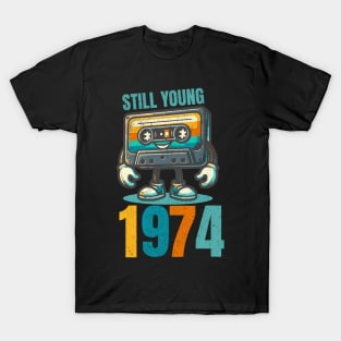 Still Young 1974 - Vintage Cassette Tape T-Shirt